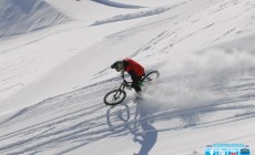 LIVIGNO - Mountain Bike sulla neve al Carosello 3000