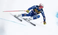 BARDONECCHIA - Mattia Casse torna sugli sci sulle piste di casa