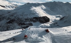 LIVIGNO - Il Mottolino apre per gli allenamenti di snowboard, fotogallery