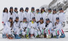GRESSONEY - Da oggi si allena la Nazionale Italiana Femminile di Slalom Gigante