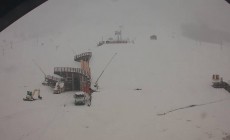 Neve di maggio, problemi al Brennero, Livigno imbiancata