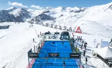 Padel sulla neve, a Prato Nevoso con Head