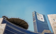 MILANO - Palazzo Lombardia in veste olimpica, fotogallery