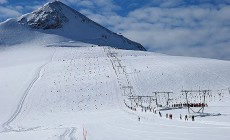 PASSO DELLO STELVIO - E' TORNATA LA NEVE E LUNEDÌ ARRIVANO GLI AZZURRI