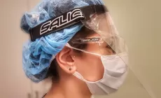 SALICE - In produzione visori anti Coronavirus per gli ospedali