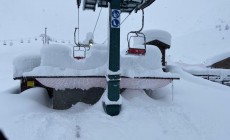 SAN DOMENICO - Tre metri di neve, Sando è sommersa