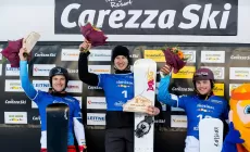 CAREZZA - Sobolev e Ledecka vincono l'apertura dello Snowboard FIS World Cup