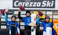 CAREZZA - Sobolev e Ledecka vincono l'apertura dello Snowboard FIS World Cup