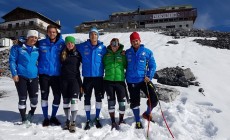 STELVIO - GLI AZZURRI IN ALLENAMENTO A FERRAGOSTO