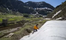 RIALE - La pista da sci di fondo apre il 28 ottobre grazie allo snowfarming