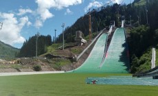 Predazzo, si inaugurano i trampolini olimpici per il salto con gli sci