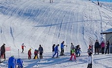 ZAMBLA ALTA - Apre lo skilift, si scia nella Conca dell'Alben